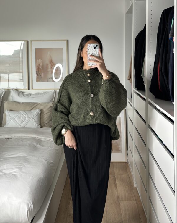 Cardigan Chloé Kaki – Image 2