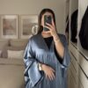 Kimono à strass Sawsen Bleu Nuit – Image 3