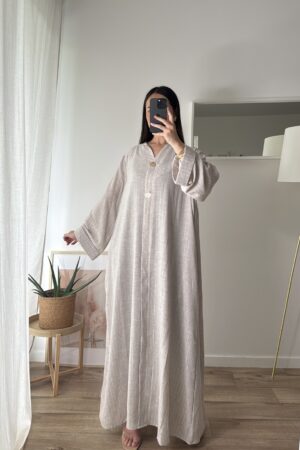 Abaya Jade Beige