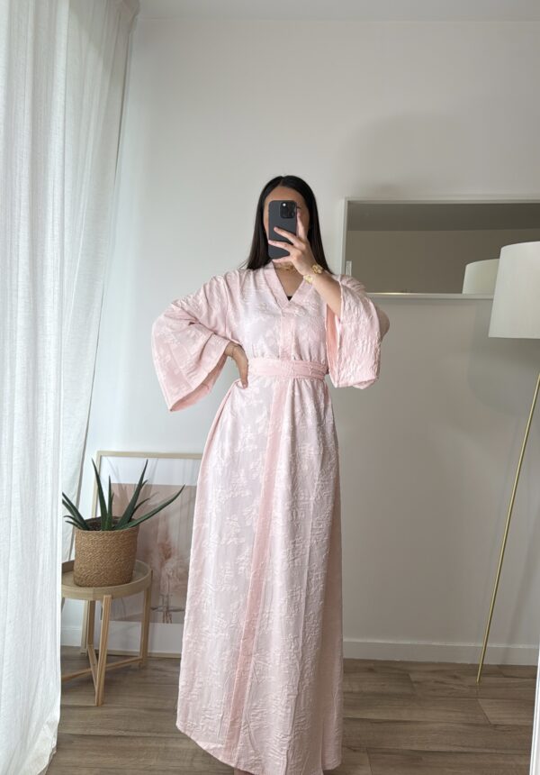Robe Maria Rose Poudrée – Image 3